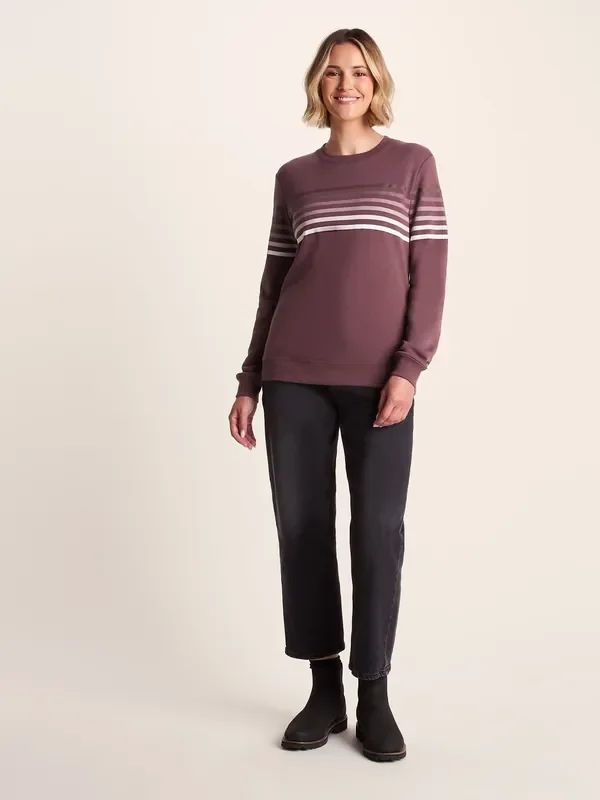 Tog 24 Purple Womens Bayman Sweater