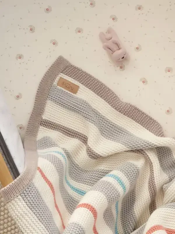 Tutti Bambini Cocoon Baby Chunky Knitted Blanket
