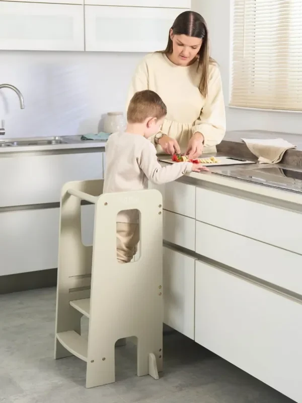 Tutti Bambini Mushroom Helping Hands Montessori Toddler Learning Tower High Chair