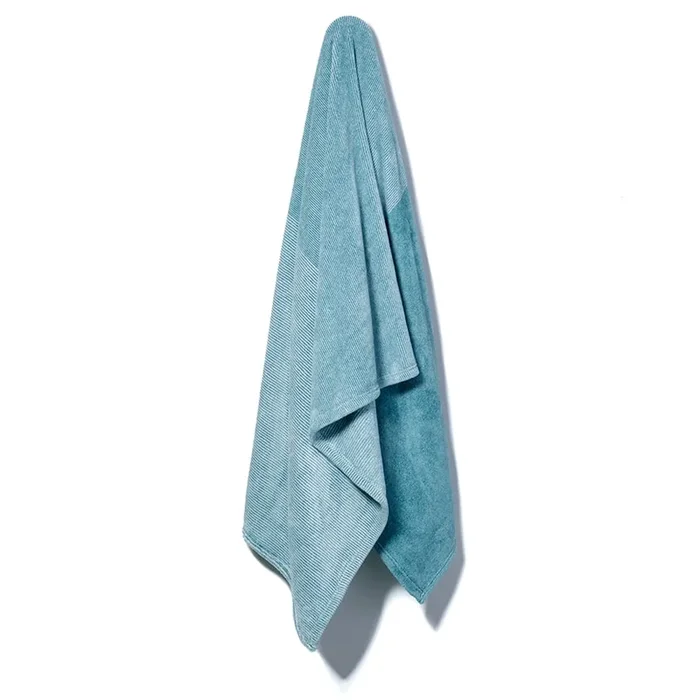 Ultra Soft Blue Stripe Throw
