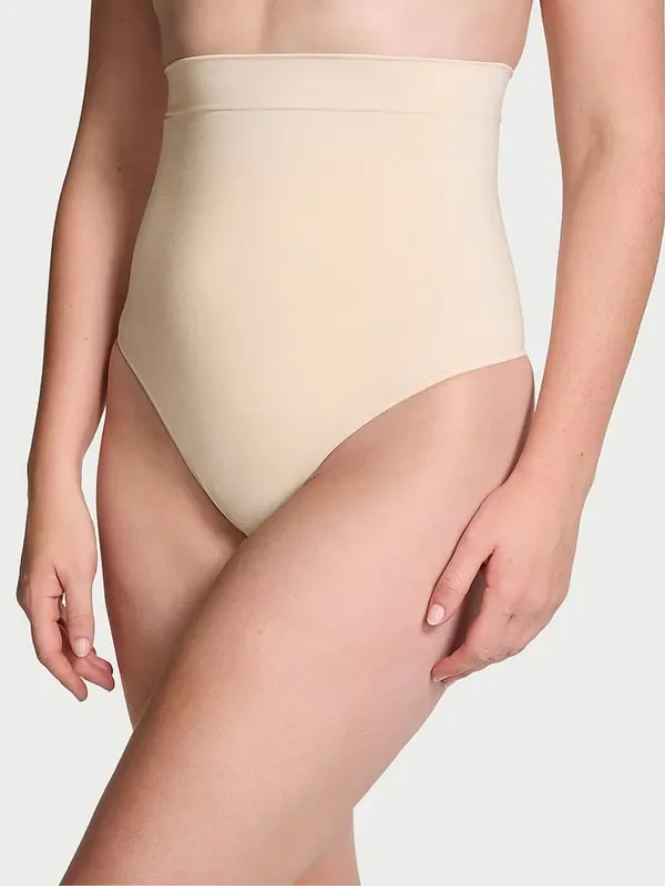 Victoria‘s Secret Maripan Nude Seamless Shaping High Waist Knickers