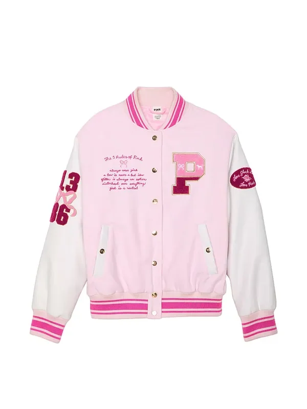 Victoria‘s Secret PINK Pink Varsity Jacket