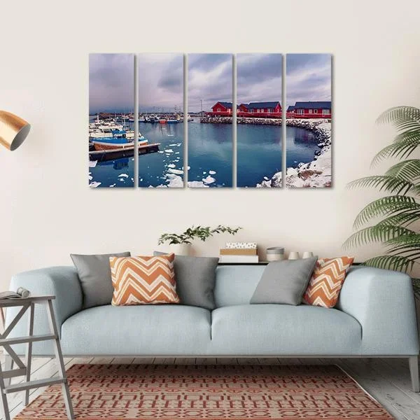Winter In Norway Canvas Wall Art