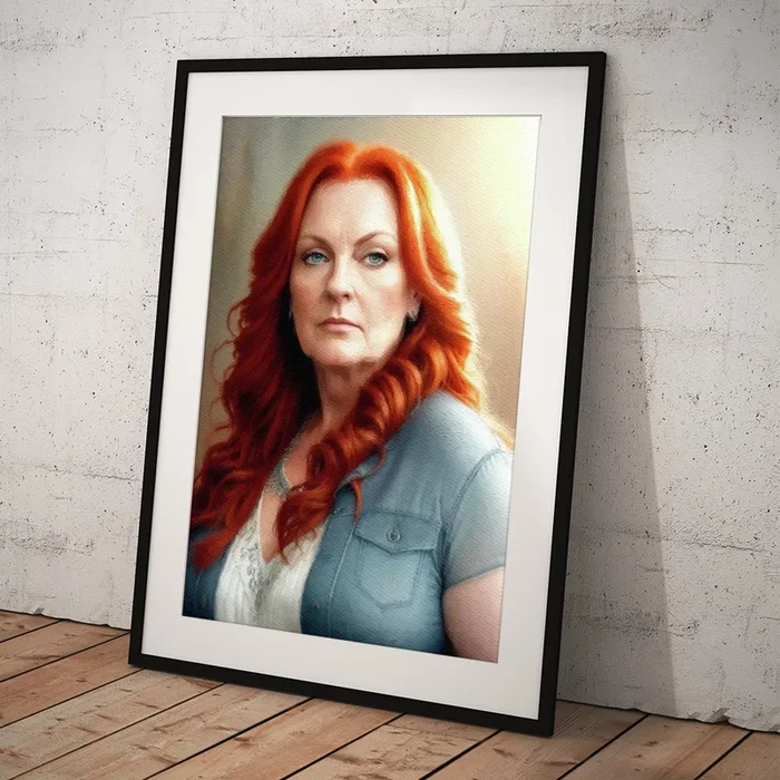 Wynonna Judd, Music Star Art Print