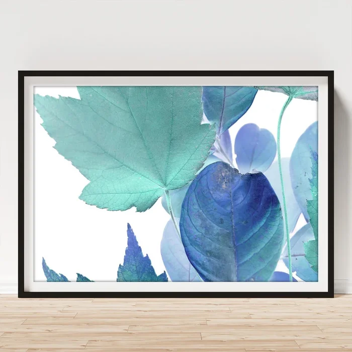 Xray Leaves Iv Art Print