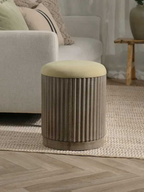 Yard Eucalyptus Hadden Storage Footstool