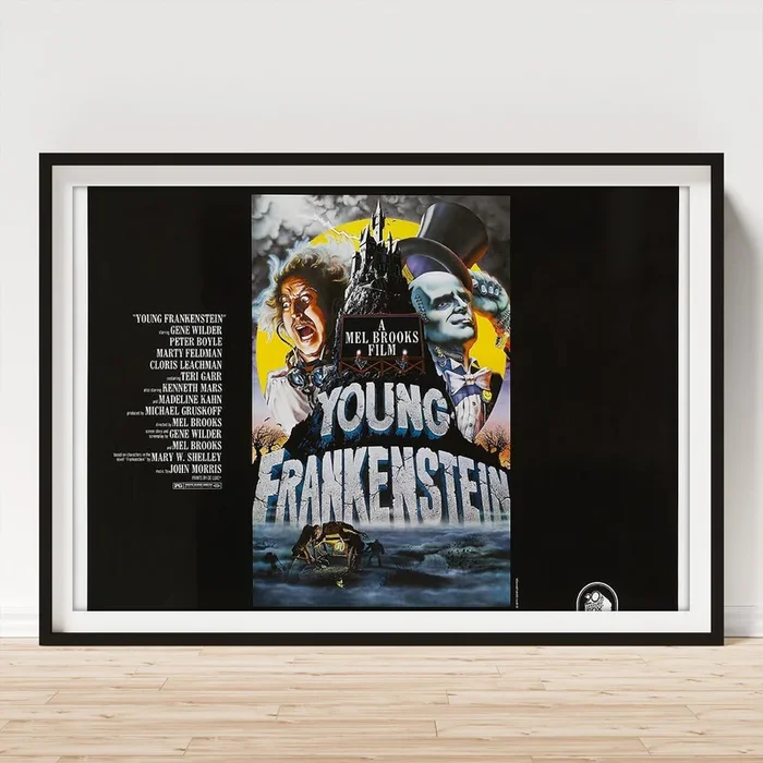 Young Frankenstein -1974-. Art Print
