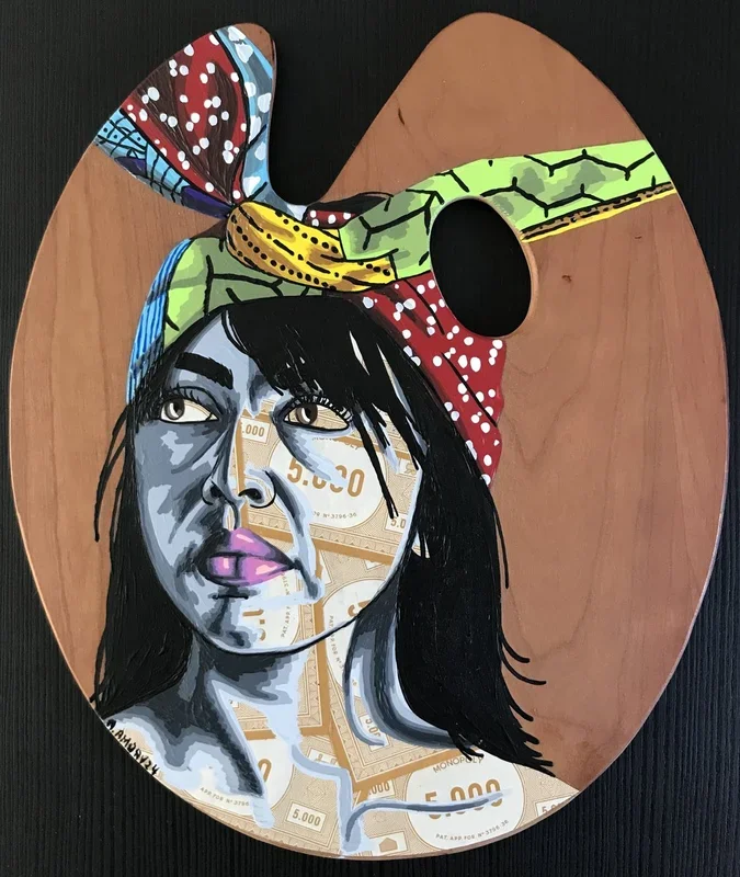 Yvonne (2024) Collage by Annabelle Amory