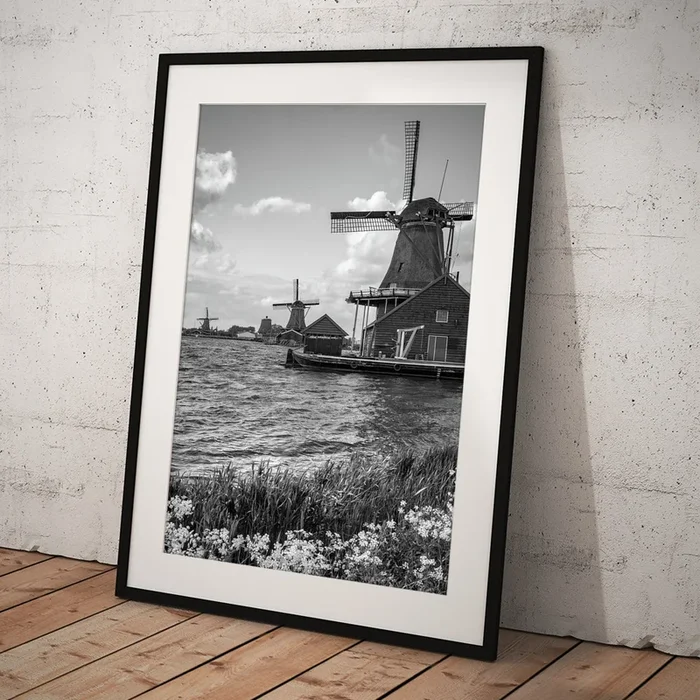 Zaanse Schans Windmills Art Print