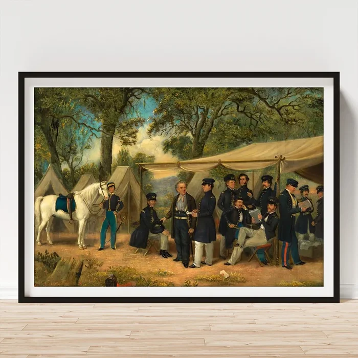 Zachary Taylor At Walnut Springs Art Print
