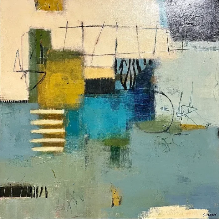Zambia (2025) Acrylic painting by Shellie Garber