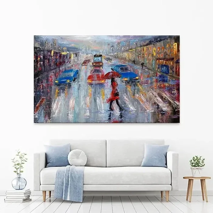 Zebra Crossing Canvas Print
