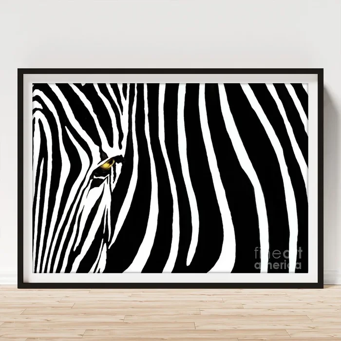 Zebressence Art Print