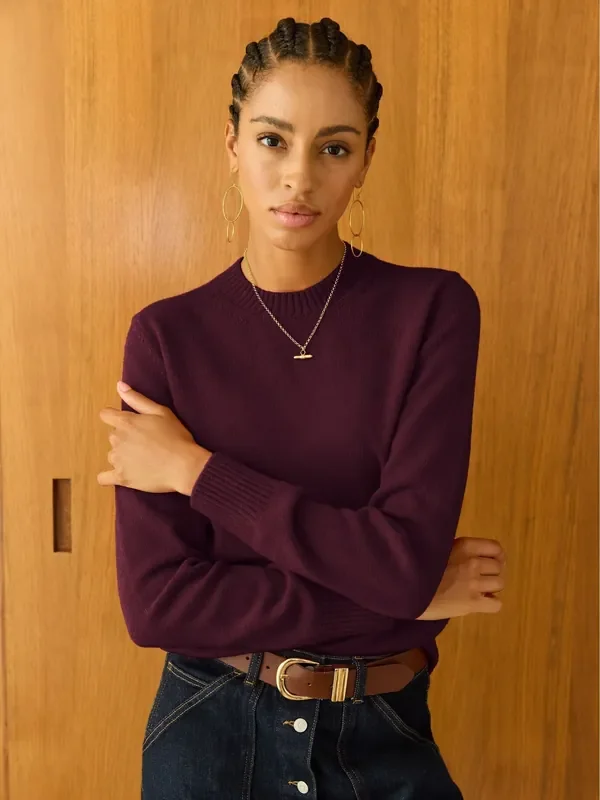 Zucca Wool Blend Crew Neck Jumper